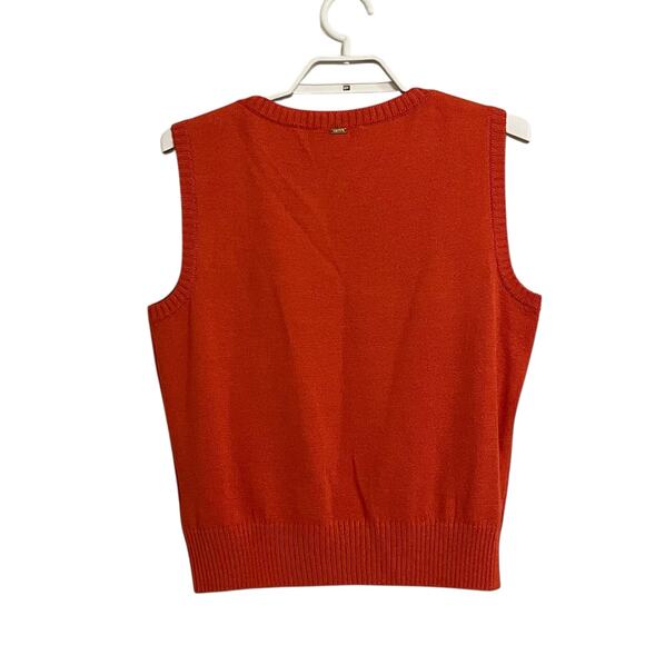 St. John Embellished Wool Cardigan Tank Set - Picture 11 of 13